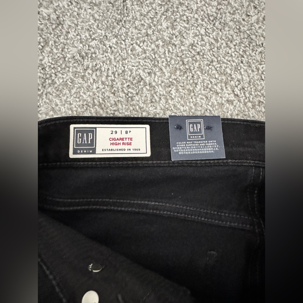 Gap Denim Cigarette High Rise 29/8P